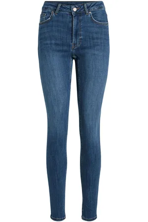 VILA Visarah Mid-waist Skinny Jeans
