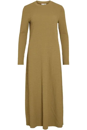 VILA Lange Mouwen Maxi Jurk
