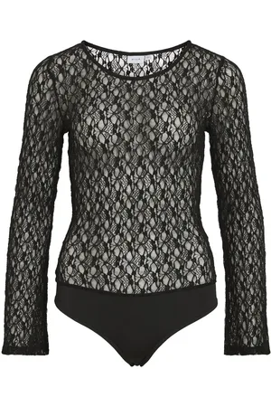 VILA Lange Mouwen Kant Body