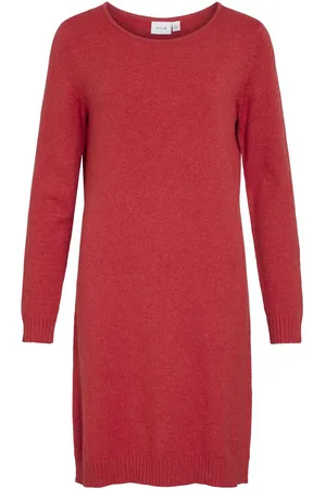 VILA Longsleeve Gebreide Jurk