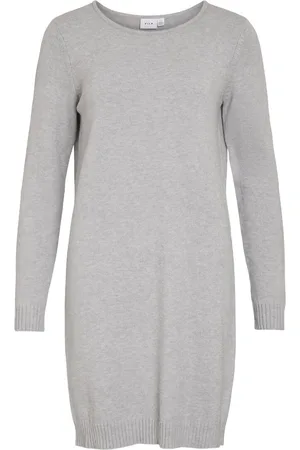 VILA Longsleeve Gebreide Jurk