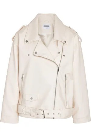 VILA Oversized Imitatieleren Jack