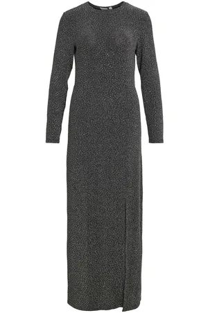 VILA Lange Mouwen Maxi Jurk