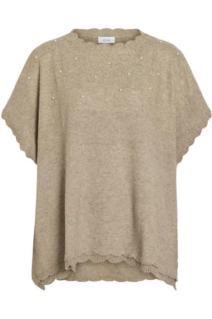 VILA Gebreid Poncho