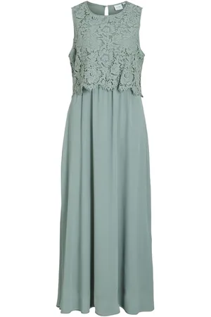 VILA Vimilina Mouwloos Maxi Jurk