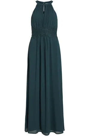 VILA Vimilina Halter Maxi Jurk