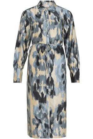 VILA Lange Mouwen Blousejurk