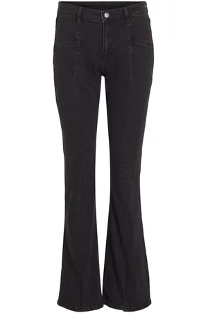 VILA Mid-waist Flared Jeans