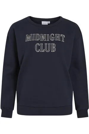 VILA Ronde Hals Sweatshirt Met Lange Mouwen