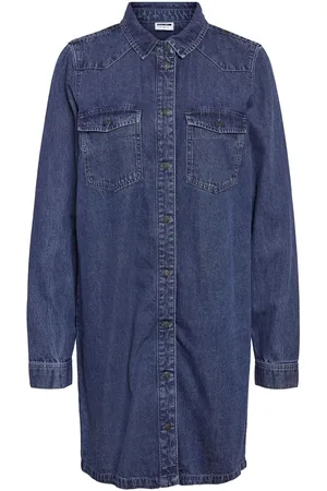 VILA Nmnew Denim Jurk