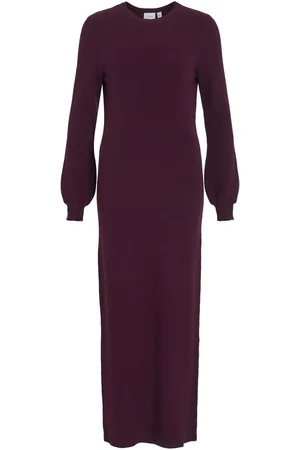 VILA Gebreid Maxi Jurk