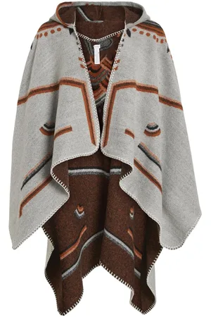 VILA Capuchon Poncho