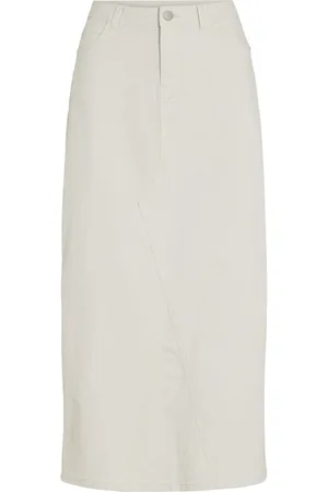 VILA Midi Denim Rok