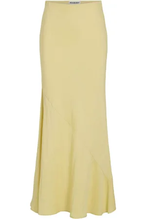 VILA High-waist Maxi Rok