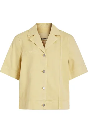 VILA Korte Mouwen Spijkerblouse
