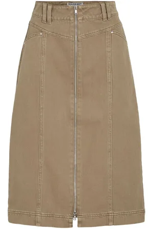 VILA Midi Denim Rok