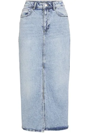 VILA Vijaf Midi Denim Rok