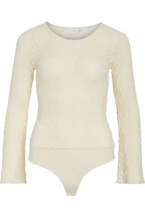 VILA Lange Mouwen Kant Body