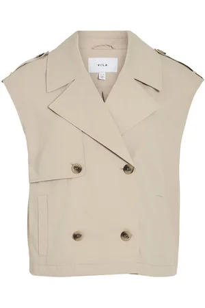 VILA Viemelie Trench Gilet