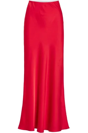 VILA High-waist Maxi Rok