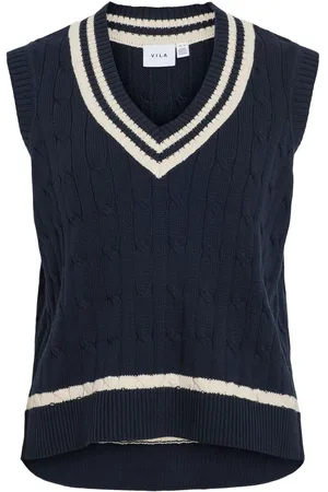 VILA V-hals Gebreid Gilet