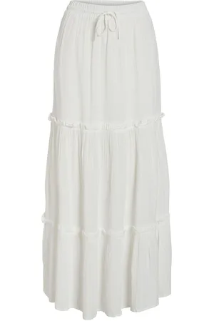 VILA High-waist Maxi Rok