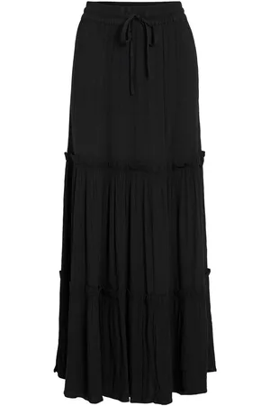 VILA High-waist Maxi Rok