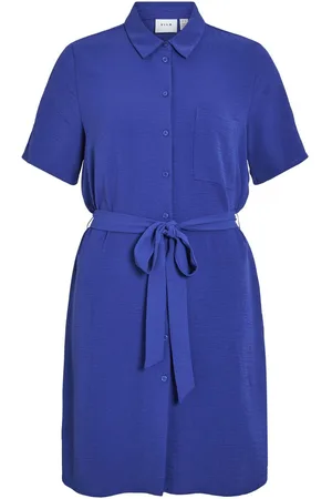 VILA Korte Mouwen Blousejurk