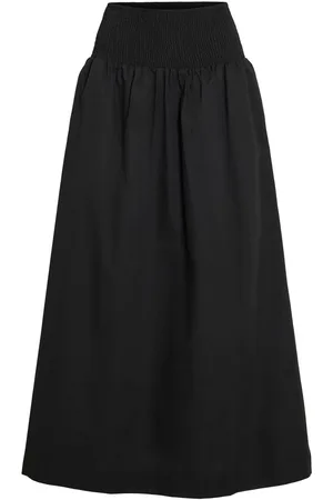 VILA High-waist Maxi Rok