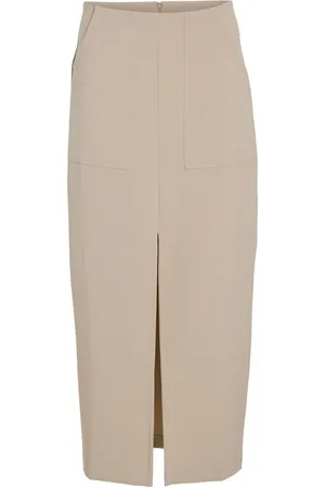 VILA High-waist Middellange Rok