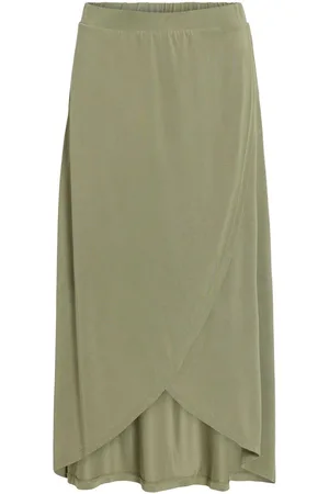 VILA High-waist Middellange Rok