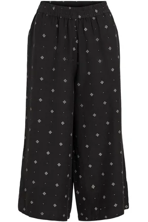 VILA High-waist Cropped Fit Broek
