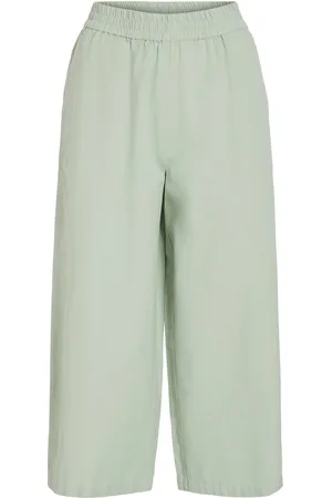 VILA High-waist Cropped Fit Broek