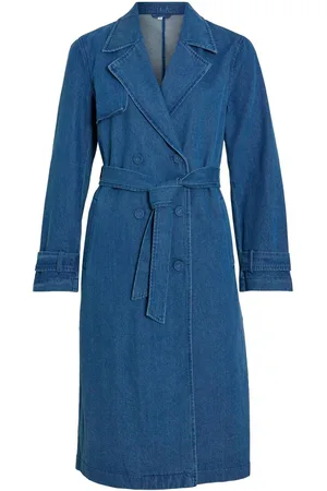 VILA Denim Trenchcoat