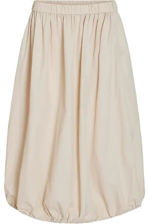 VILA Ballonmouw Middellange Rok