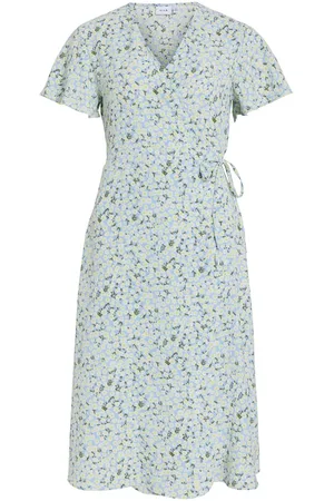 VILA Shortsleeve Wikkeljurk
