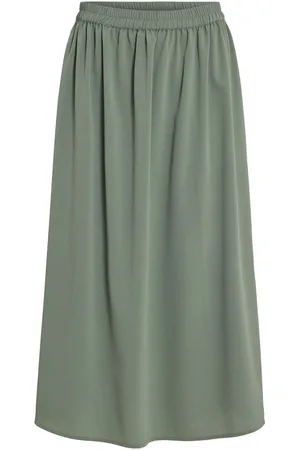 VILA High-waist Middellange Rok