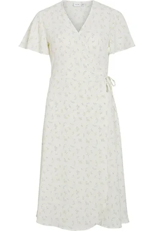 VILA Shortsleeve Wikkeljurk