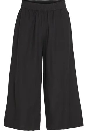 VILA High-waist Cropped Fit Broek