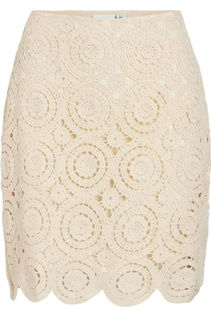 VILA Crochet Minirok