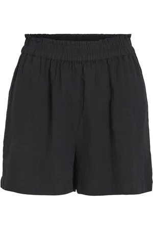 VILA High-waist Katoen Shorts