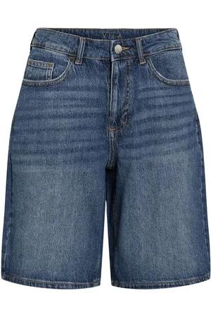 VILA Denim Bermuda Short