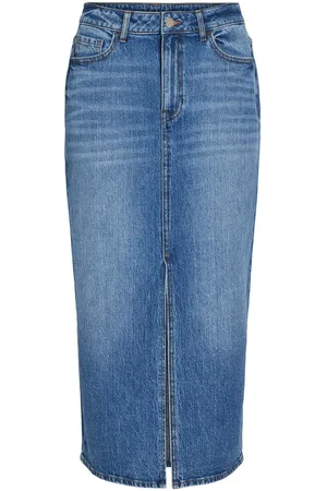 VILA Vijaf Midi Denim Rok