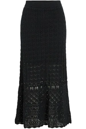 VILA Gebreid Maxi Rok