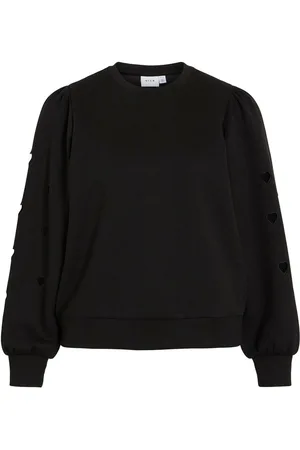 VILA Visif Hartjes Uitsnedes Sweatshirt