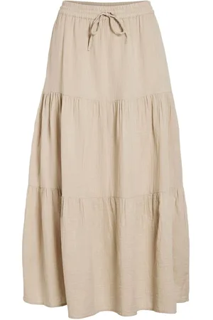 VILA Nia Katoen Maxi Rok