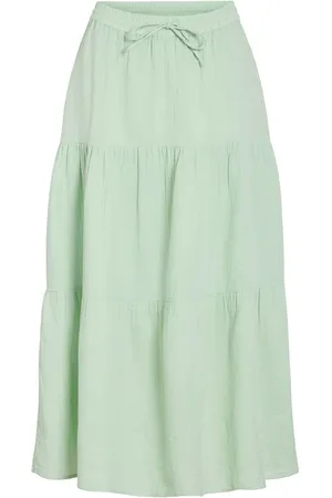 VILA Nia Katoen Maxi Rok