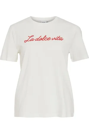 VILA Visybil Ronde Hals T-shirt