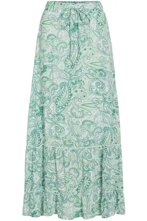VILA Gedessineerd Maxi Rok