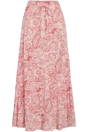VILA Gedessineerd Maxi Rok